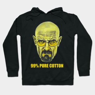 99% Pure Cotton - Walter White illustration/fan art. Hoodie